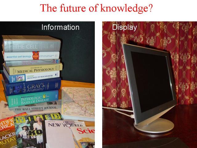 The future of knowledge?