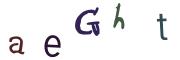 Image CAPTCHA
