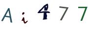 Image CAPTCHA